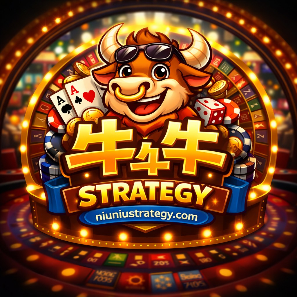 赌场风格的牛牛游戏首页主视觉图